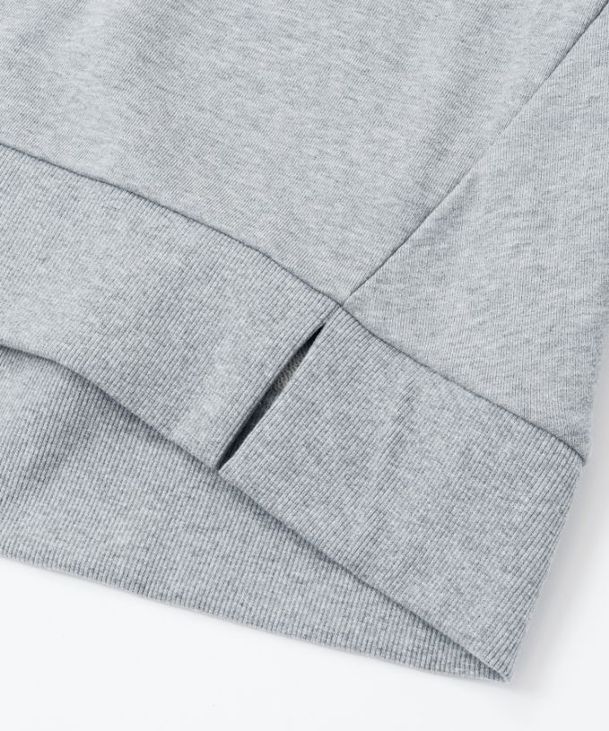 アンリトップ　オーバーサイズの裏毛カットソー　