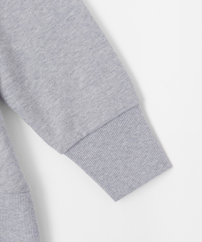 アンリトップ　オーバーサイズの裏毛カットソー　