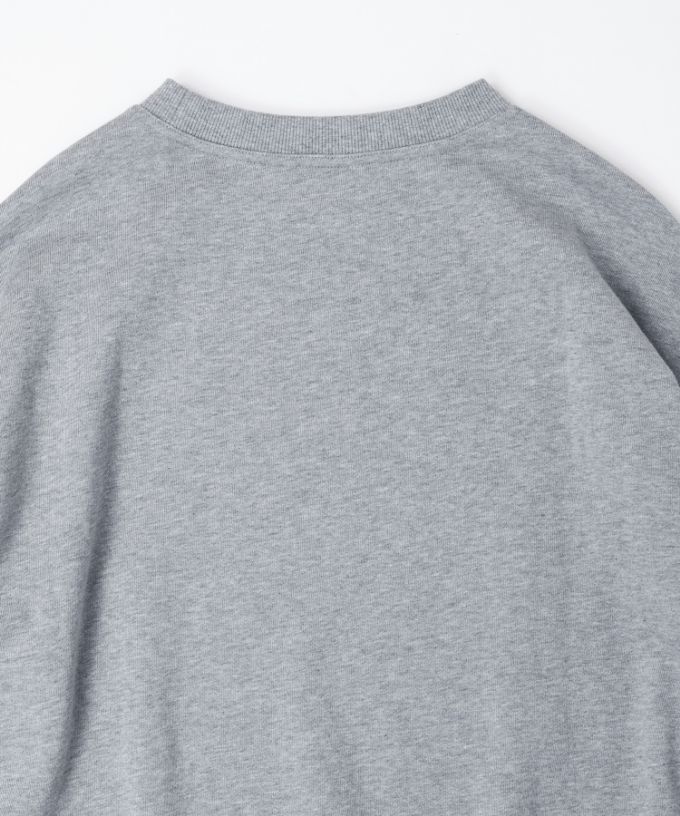 アンリトップ　オーバーサイズの裏毛カットソー　