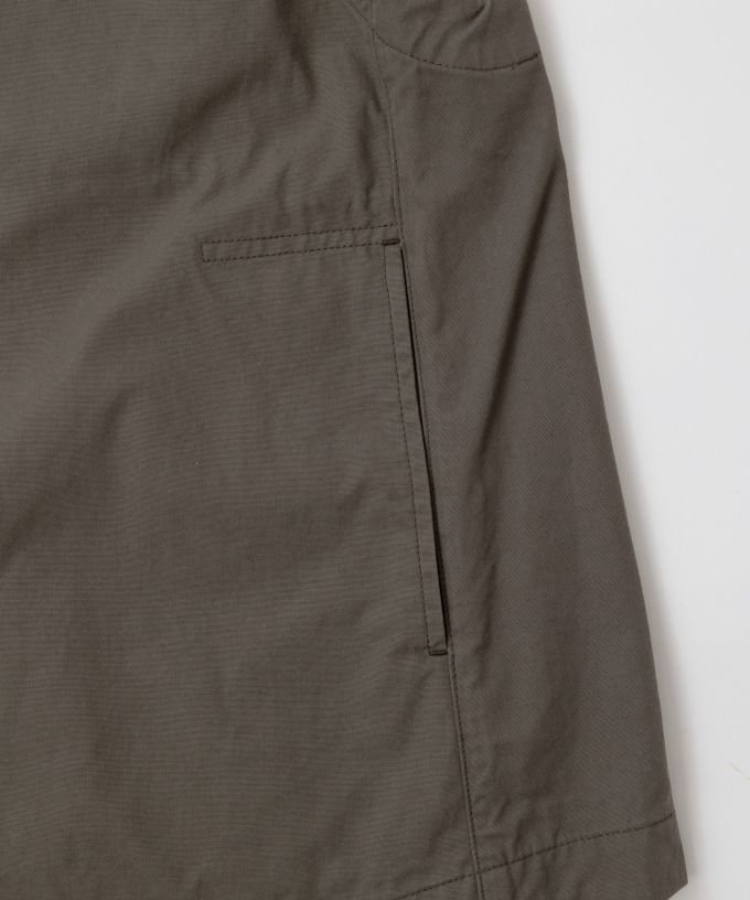 ランディベスト　フロントフリルのコットンべスト