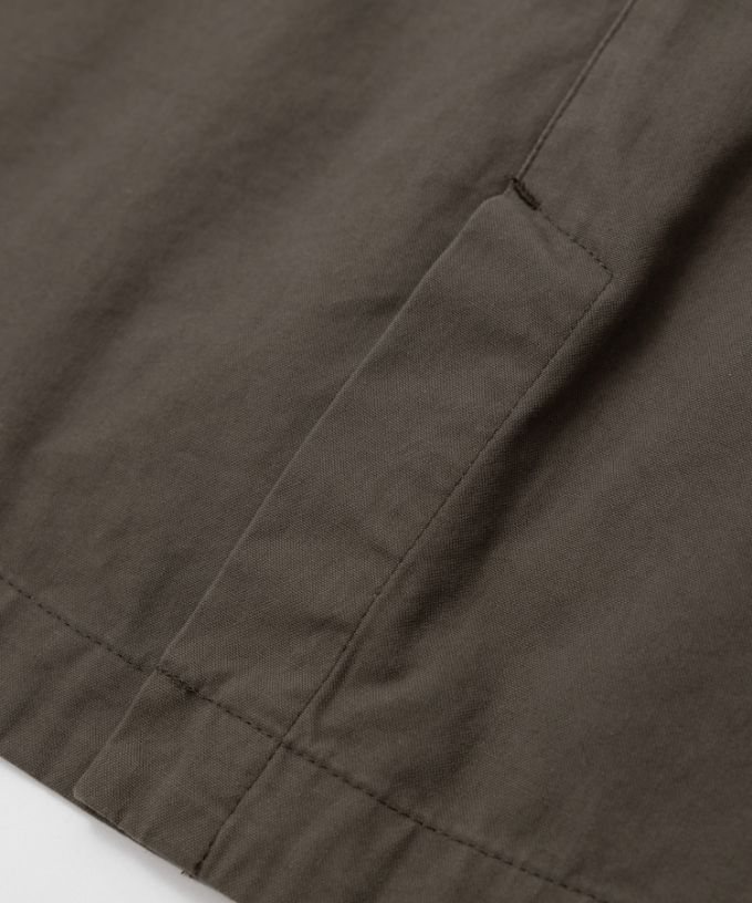 ランディベスト　フロントフリルのコットンべスト