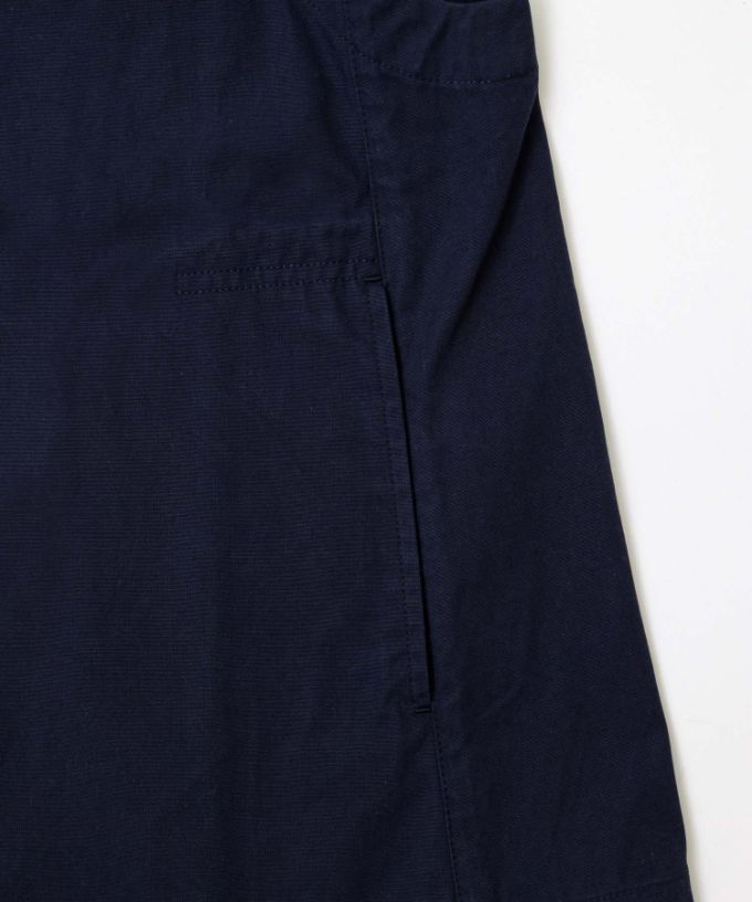 ランディベスト　フロントフリルのコットンべスト