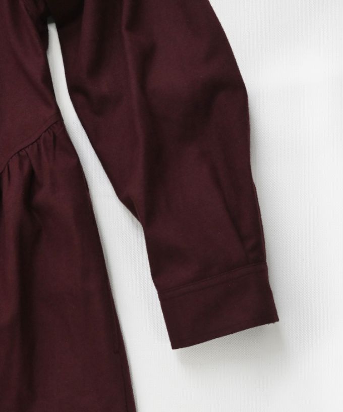 ゼリーロング サイドタックのオープンワンピ/ITEM,DRESS/Shop by BASCO  