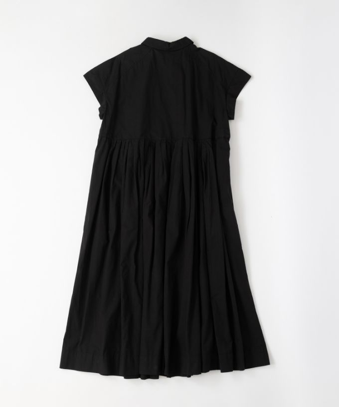 【SALE】ルンドレス　シャツ素材のウエストシャーリングドレス