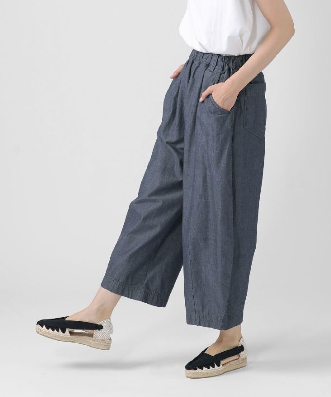 ロキパンツ・Ｂ ピケ素材のバルーンシルエットボトム