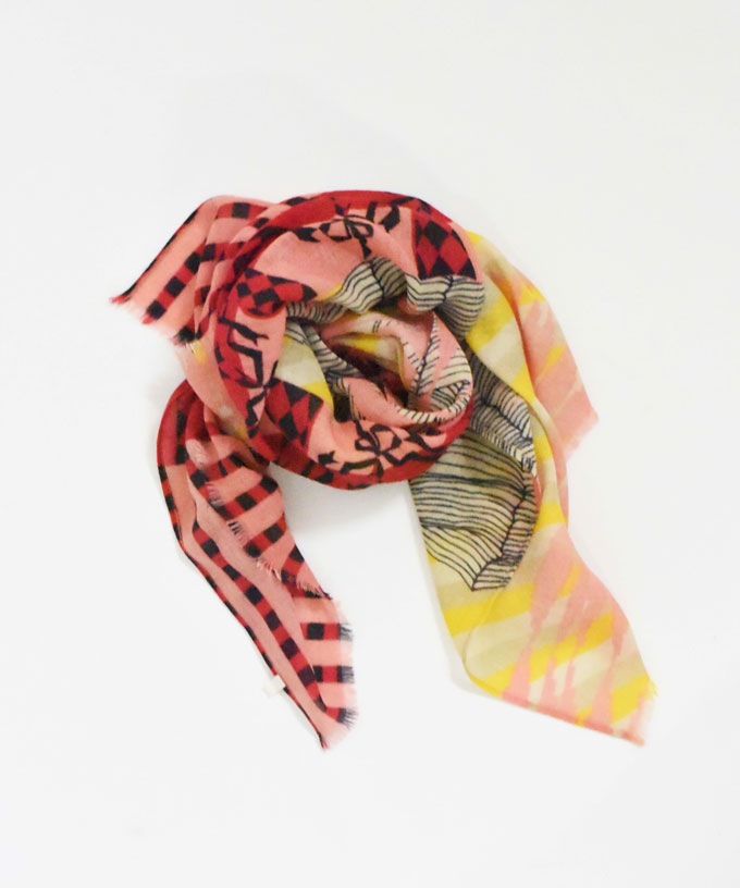 Yellow Letter きいろいてがみ　[Kusa Kanmuriストール]