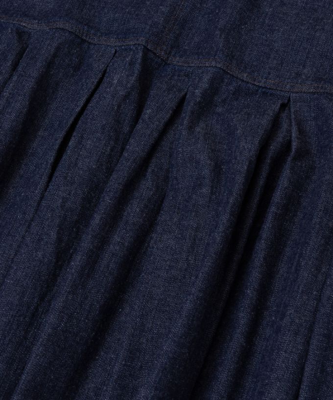 ポニードレス・B　8オンスデニムのジャンパースカート