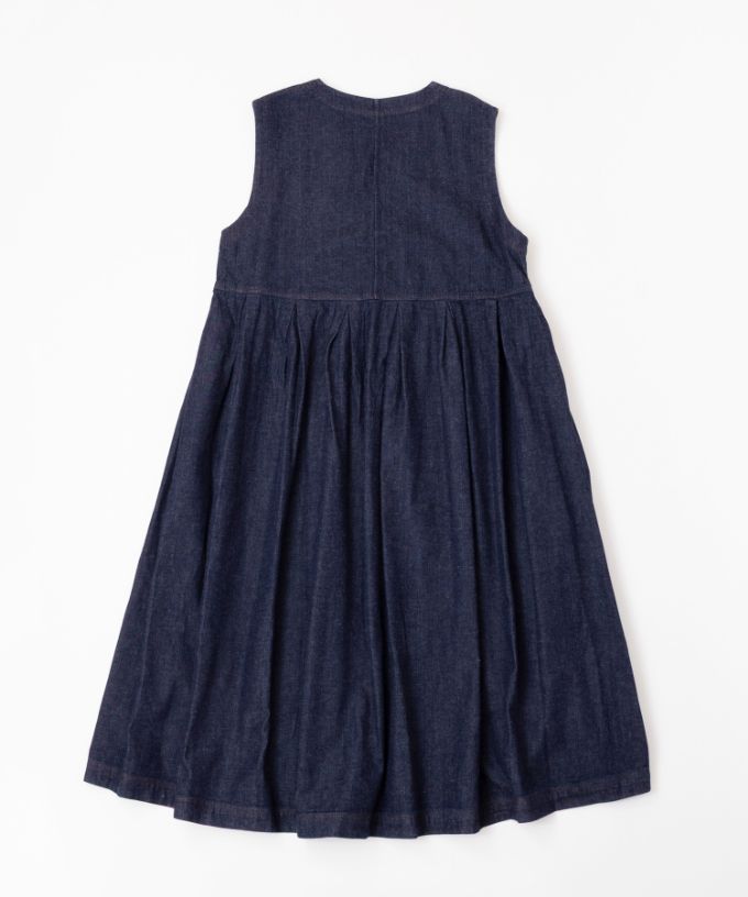 ポニードレス・B　8オンスデニムのジャンパースカート