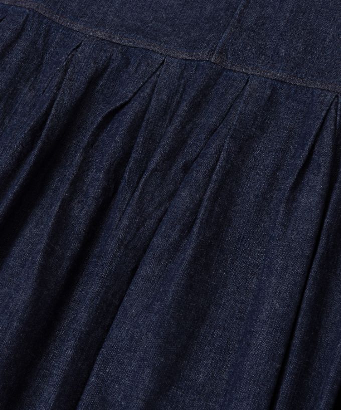 ポニードレス・B　8オンスデニムのジャンパースカート