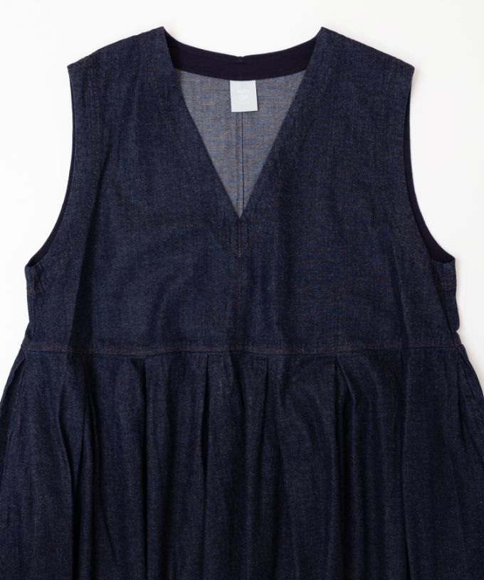 ポニードレス・B　8オンスデニムのジャンパースカート