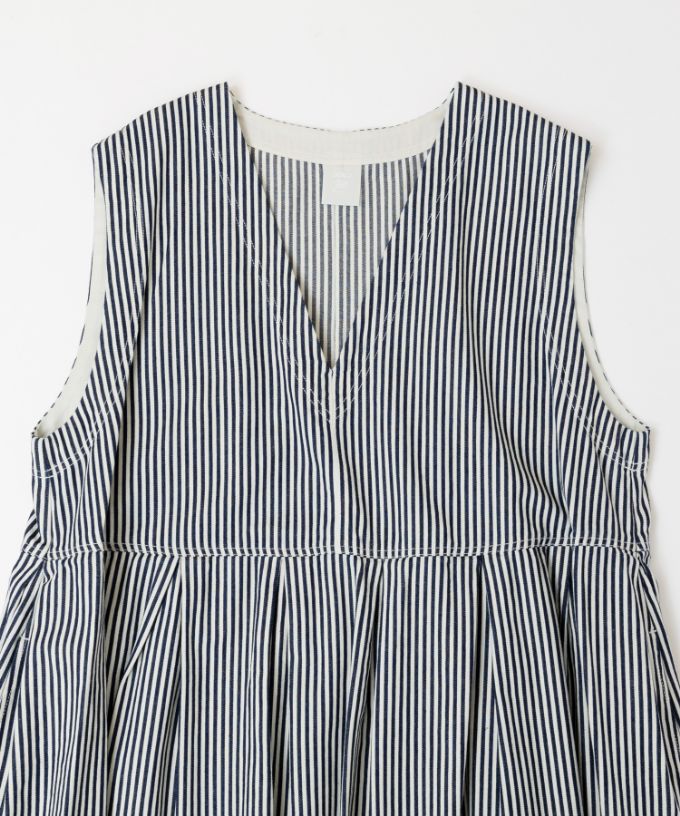 ポニードレス　6オンスヒッコリーのジャンパースカート