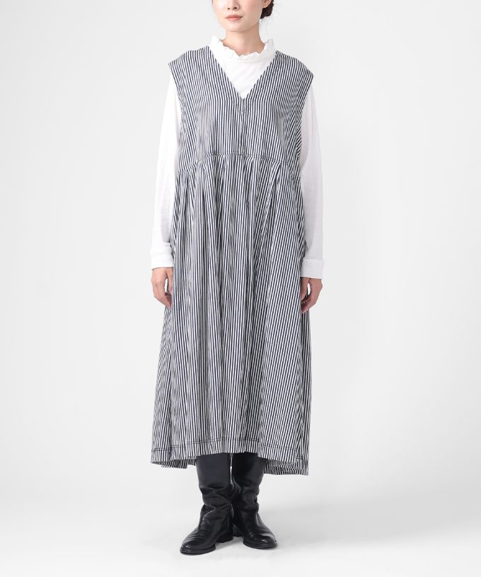 ポニードレス　6オンスヒッコリーのジャンパースカート