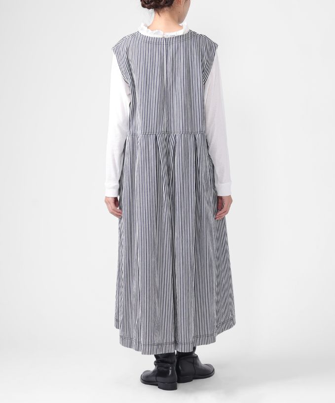 ポニードレス　6オンスヒッコリーのジャンパースカート