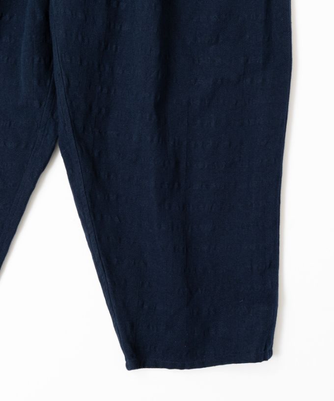 マオパンツ・ネイビー　オリジナルコットン後ろポケットパンツ