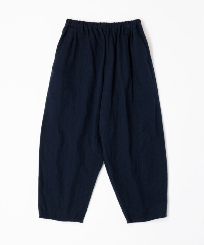 マオパンツ・ネイビー　オリジナルコットン後ろポケットパンツ