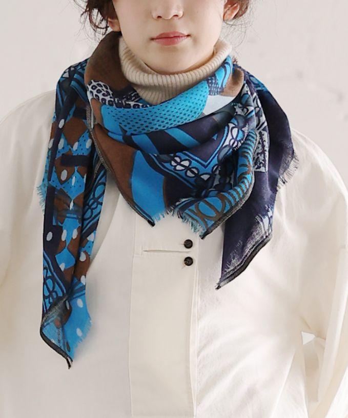 はるたんKLASICA (クラシカ) ST.LO SQ 大判ウールストール はるたんKLASICA (クラシカ) ST.LO SQ 大判ウールストール