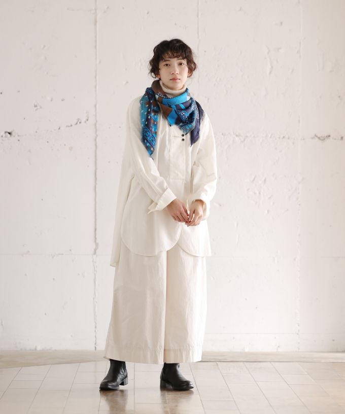 ありときりぎりす　[Kusa Kanmuri ウールストール]