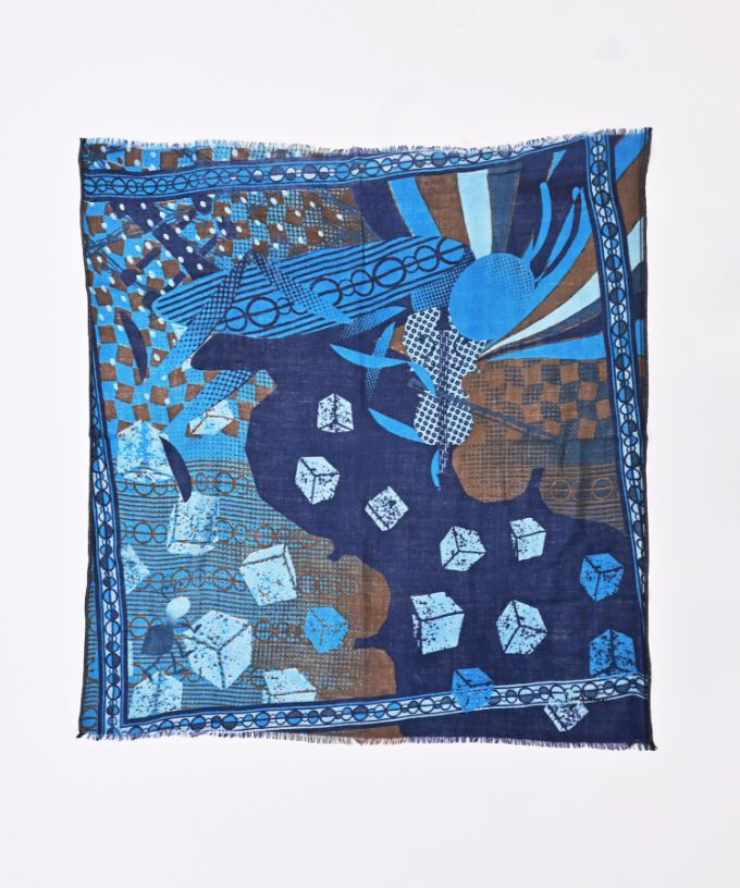 ありときりぎりす [Kusa Kanmuri ウールストール]/BRAND,Kusa