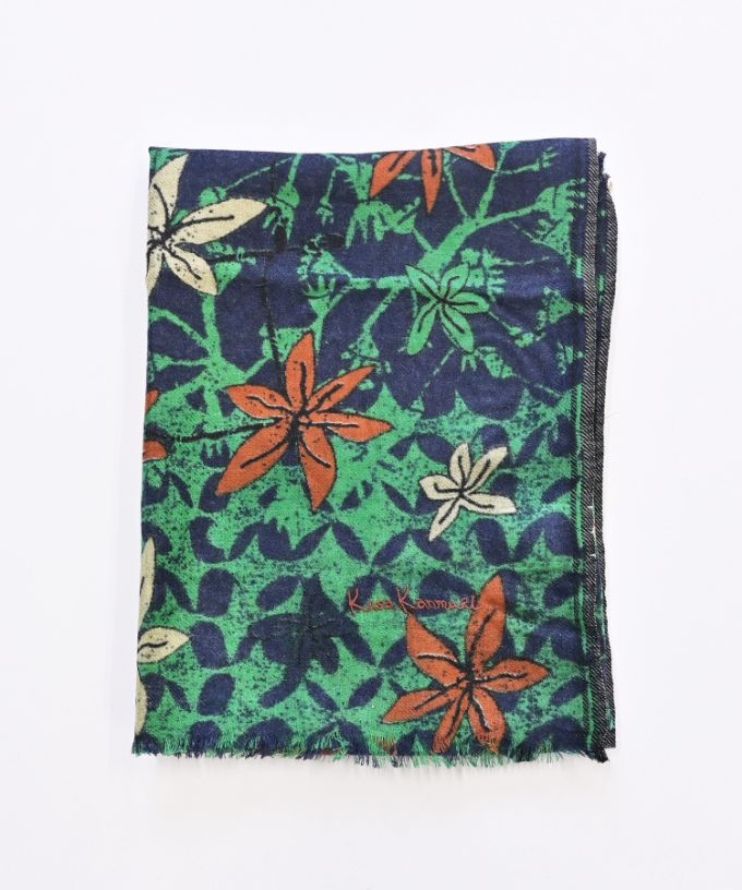 さかなのせかい　よる　[Kusa Kanmuri ウールストール]