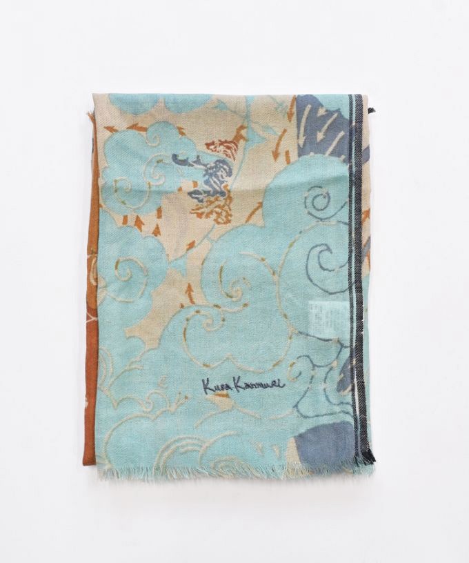 きたかぜとたいよう　かぜ　[Kusa Kanmuri ウールストール]