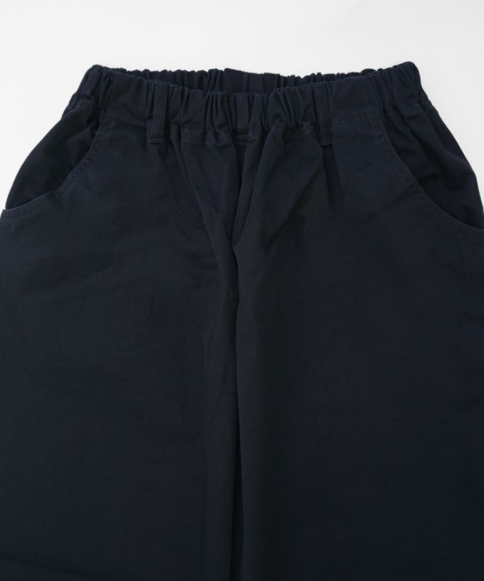 【ネイビー/ロング】マオパンツロングチノ 定番バックポケットパンツ（ロングタイプ）チノ素材【フラッシャー＆ピスネーム付き】