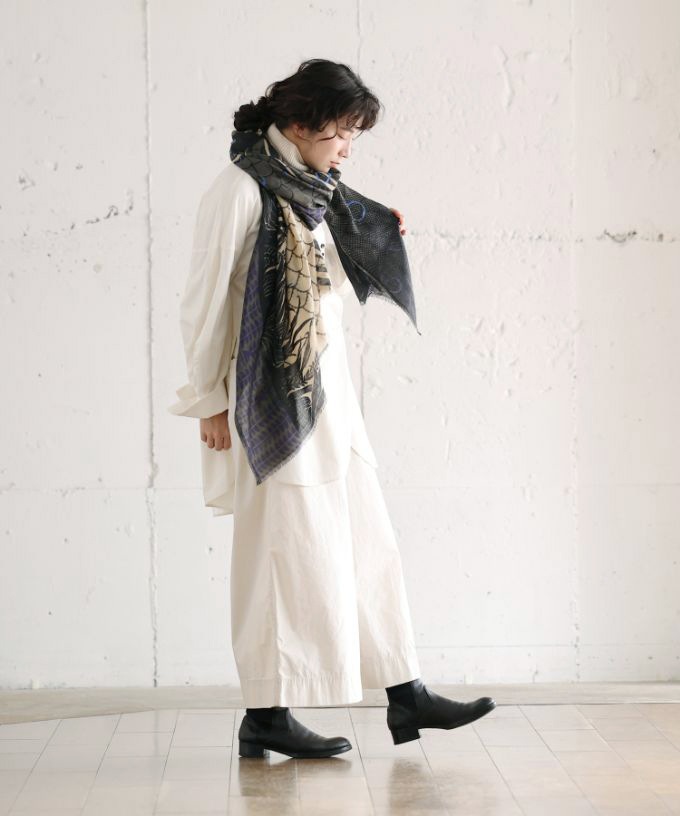 よくばりなねこ　[Kusa Kanmuri ウールストール]