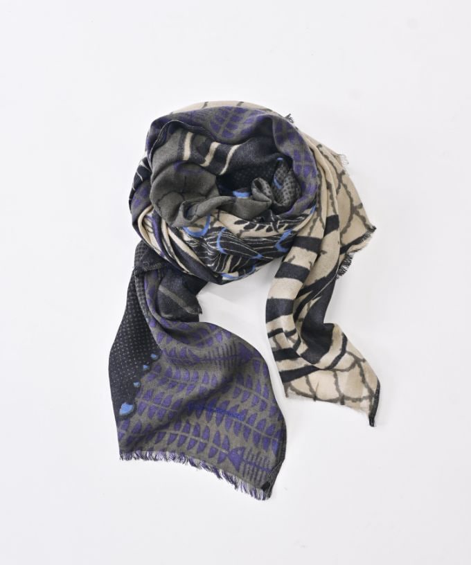 よくばりなねこ　[Kusa Kanmuri ウールストール]