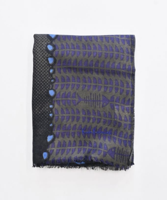 よくばりなねこ　[Kusa Kanmuri ウールストール]