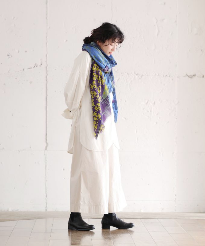 にひきのねずみ　[Kusa Kanmuri ウールストール]