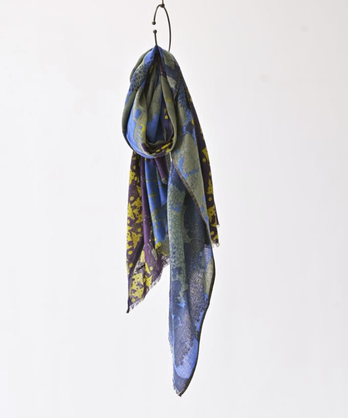 にひきのねずみ　[Kusa Kanmuri ウールストール]