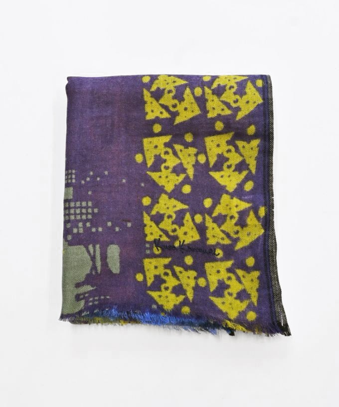 にひきのねずみ　[Kusa Kanmuri ウールストール]