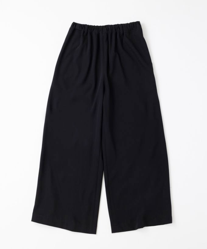 バスコ　クロニクル　日本製　黒　パンツ　レディース タバサパンツ［Chronicle］ワイドシルエットのロングパンツ/ITEM