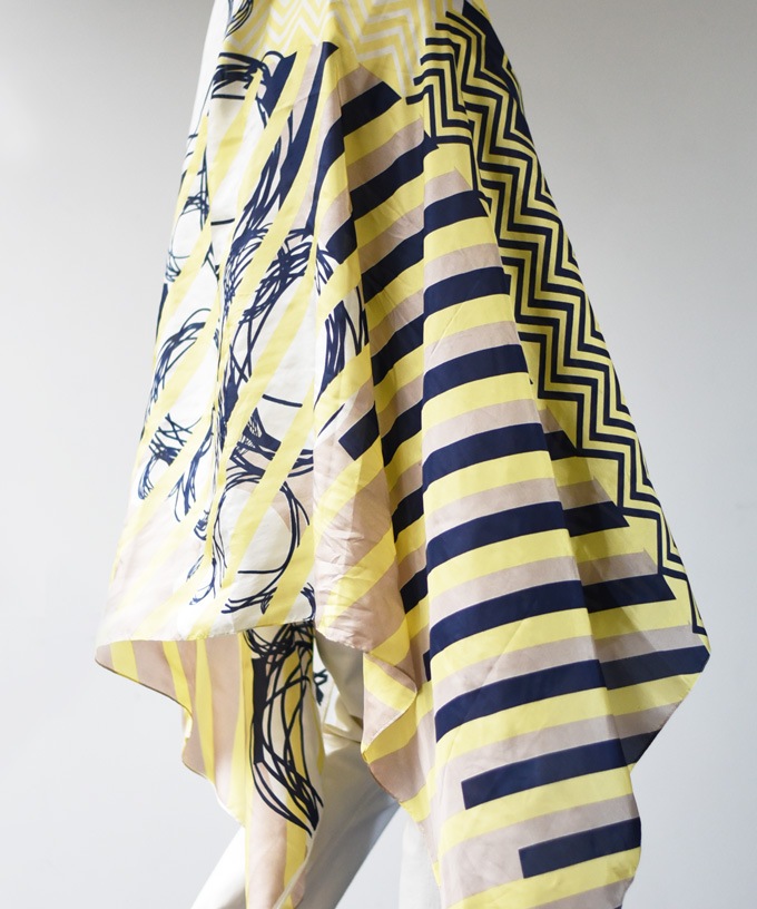 【SALE】Hachimitsu lemon はちみつれもん [KusaKanmuri ストール]