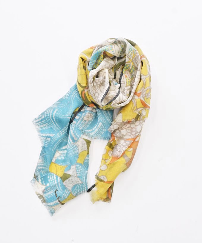 あしとおりーぶ き　[Kusa Kanmuri ウールストール]