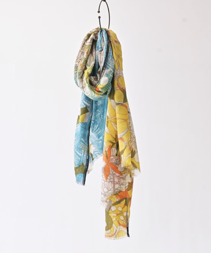 あしとおりーぶ き　[Kusa Kanmuri ウールストール]