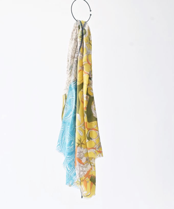 あしとおりーぶ き　[Kusa Kanmuri ウールストール]