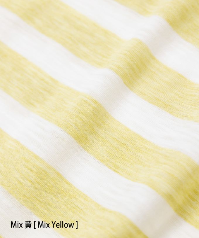 アナントップボーダー・Ｄ　オリジナルボーダーの5分袖Aライントップ