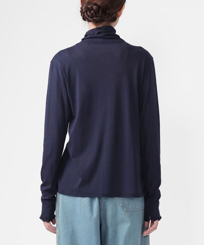 キアタートル　強撚綿のシアーコットンタートル