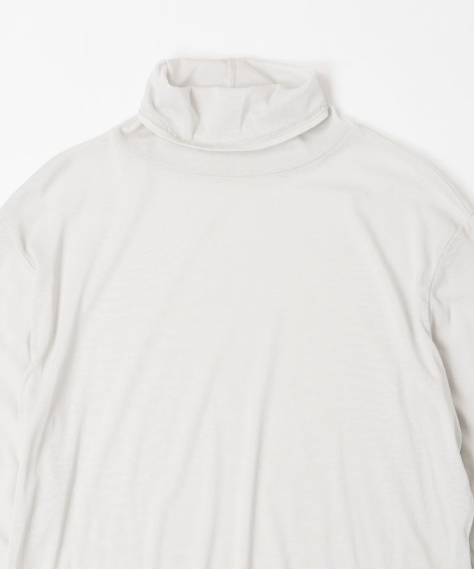 キアタートル　強撚綿のシアーコットンタートル