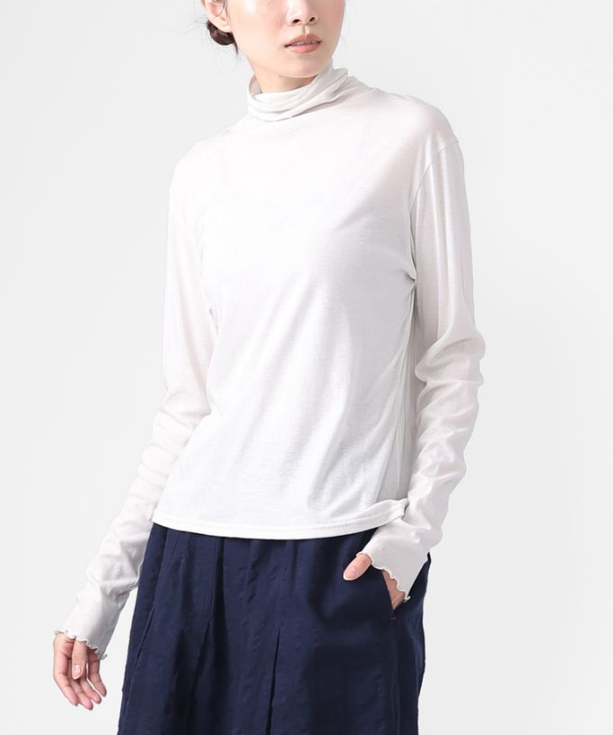 キアタートル　強撚綿のシアーコットンタートル