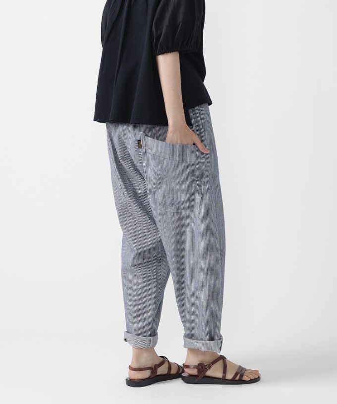 ＢＡSCＯ　パンツ マオパンツロングデニム・10オンス 定番ビックポケットパンツ