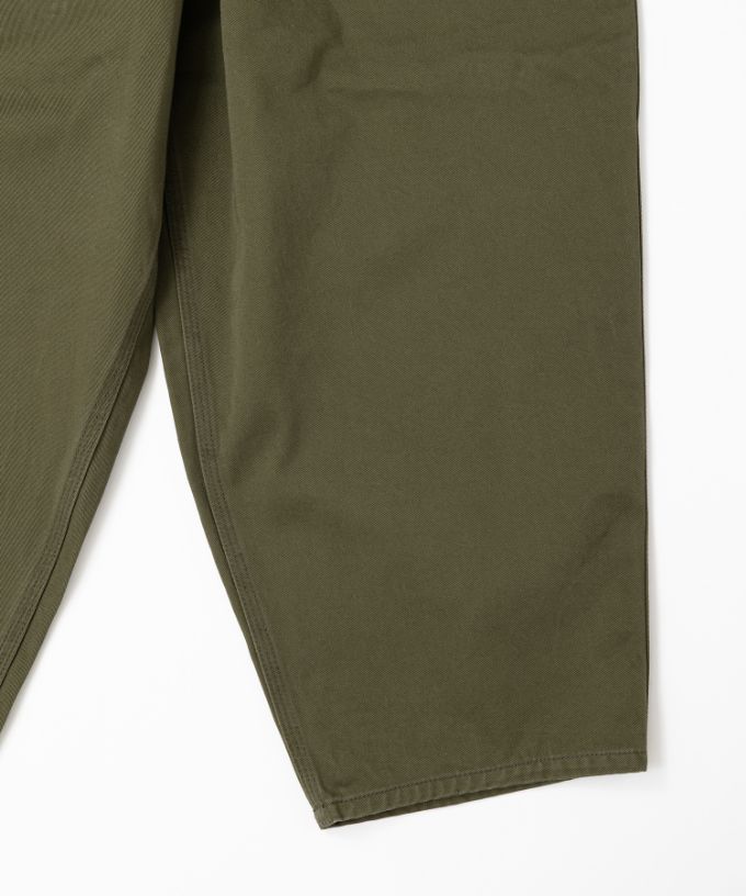 【再入荷カーキ】マオパンツチノ 人気の定番チノ素材バックポケットパンツ