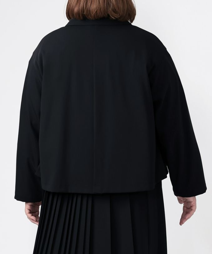 グレタジャケット・４【プラスサイズ】［Chronicle］やわらかなテーラードジャケット