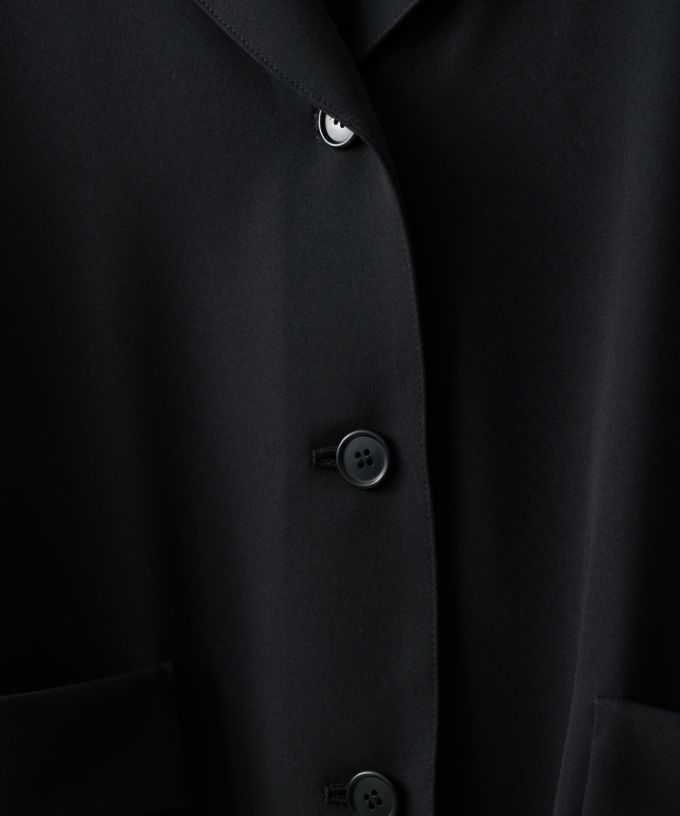 グレタジャケット・４【プラスサイズ】［Chronicle］やわらかなテーラードジャケット