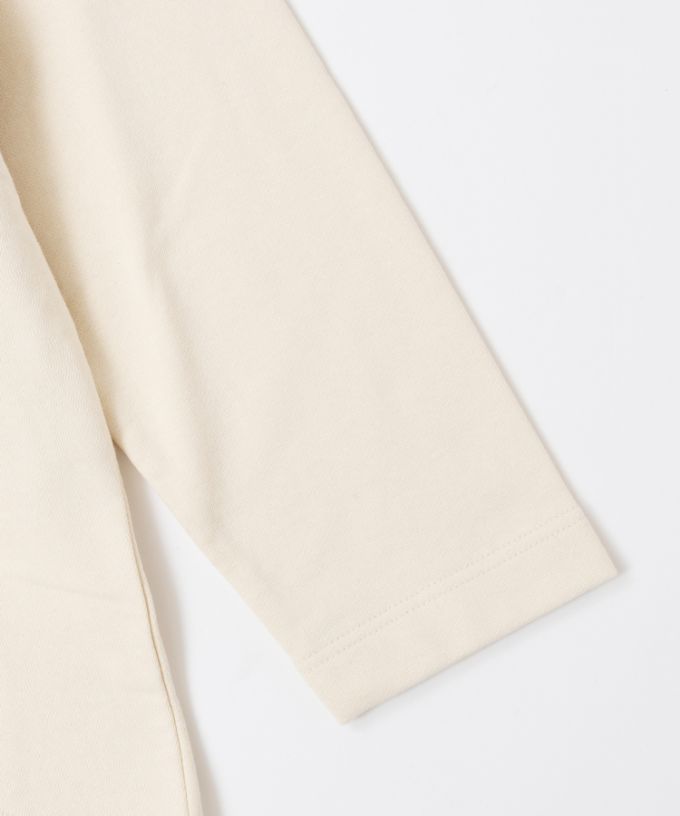 バーミートップ　アメリカコットンの裏毛フードプルオーバー