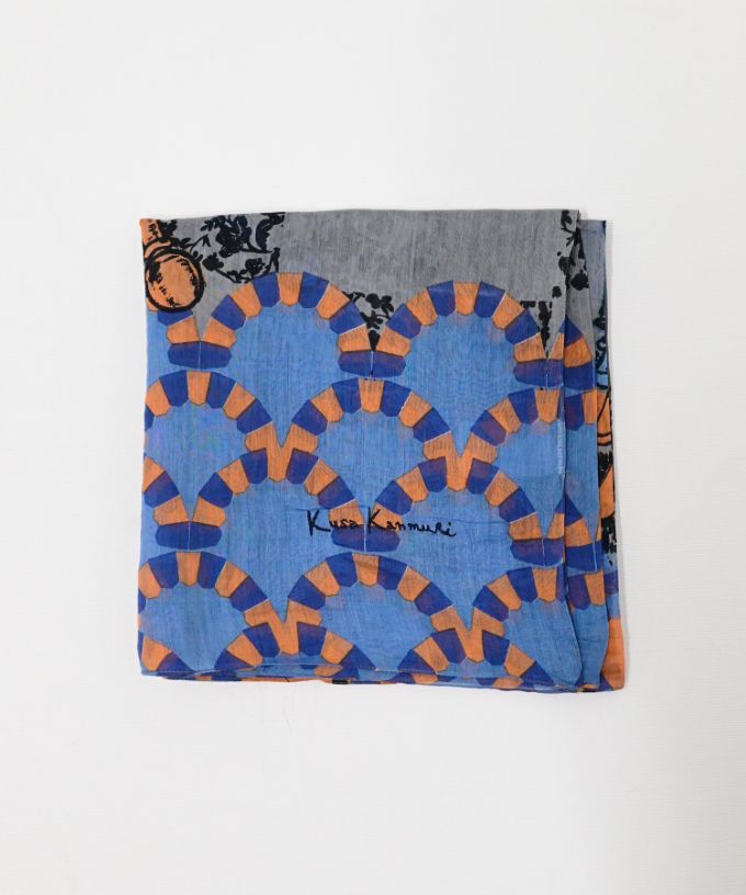 むがむちゅう ［KusaKanmuri　シルクコットンストール ]