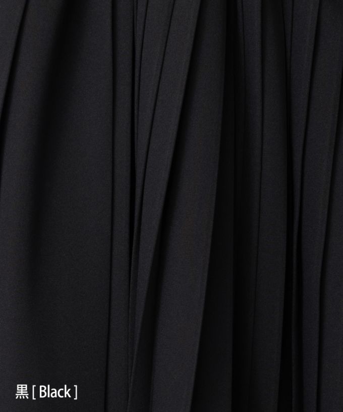 ジジスカート［Chronicle］二種のプリーツを使ったスカート