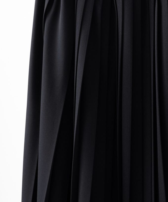 ジジスカート［Chronicle］二種のプリーツを使ったスカート