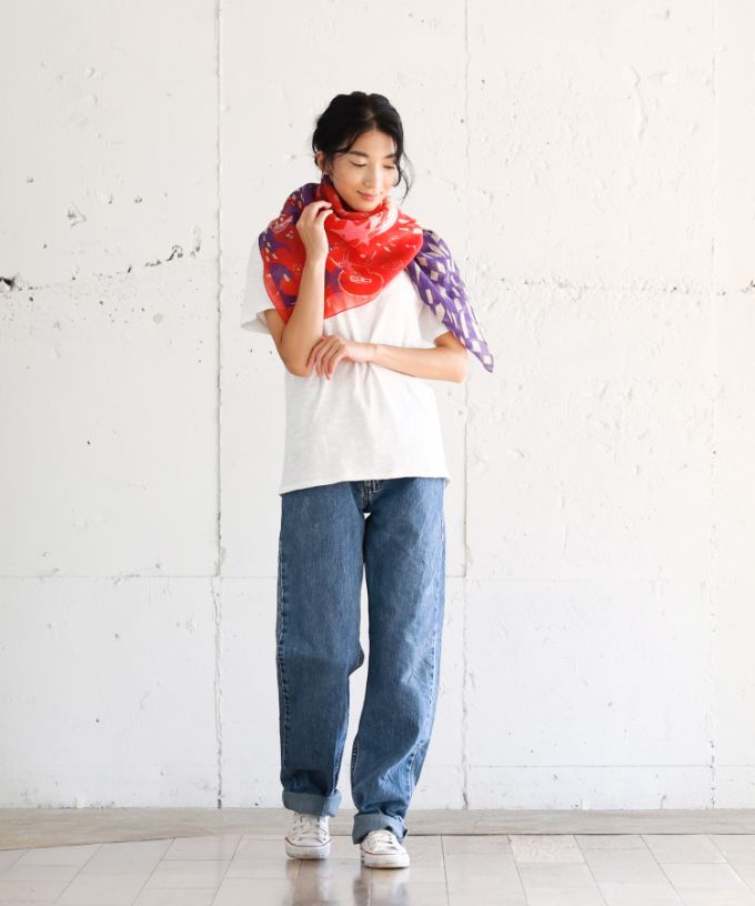ろっくすたあ ［KusaKanmuri シルクコットンストール ]/ITEM