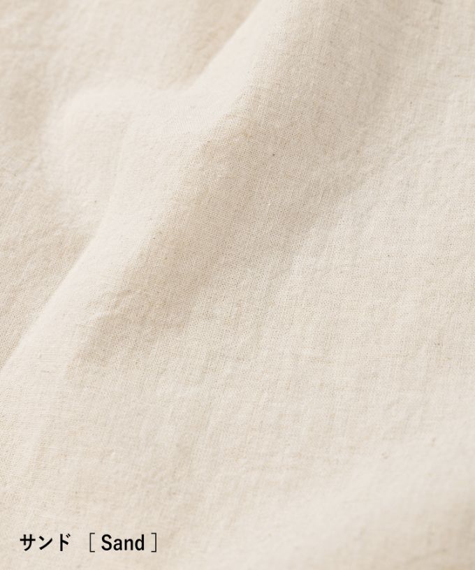 ジョーパンツ　タックを入れた綿麻ジョッパーズパンツ